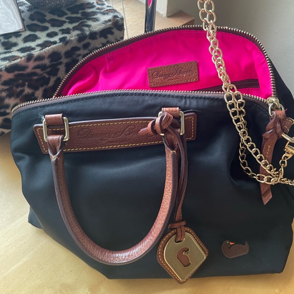 Dooney & Bourke Black Vinyl Crossbody - Picture 7 of 14